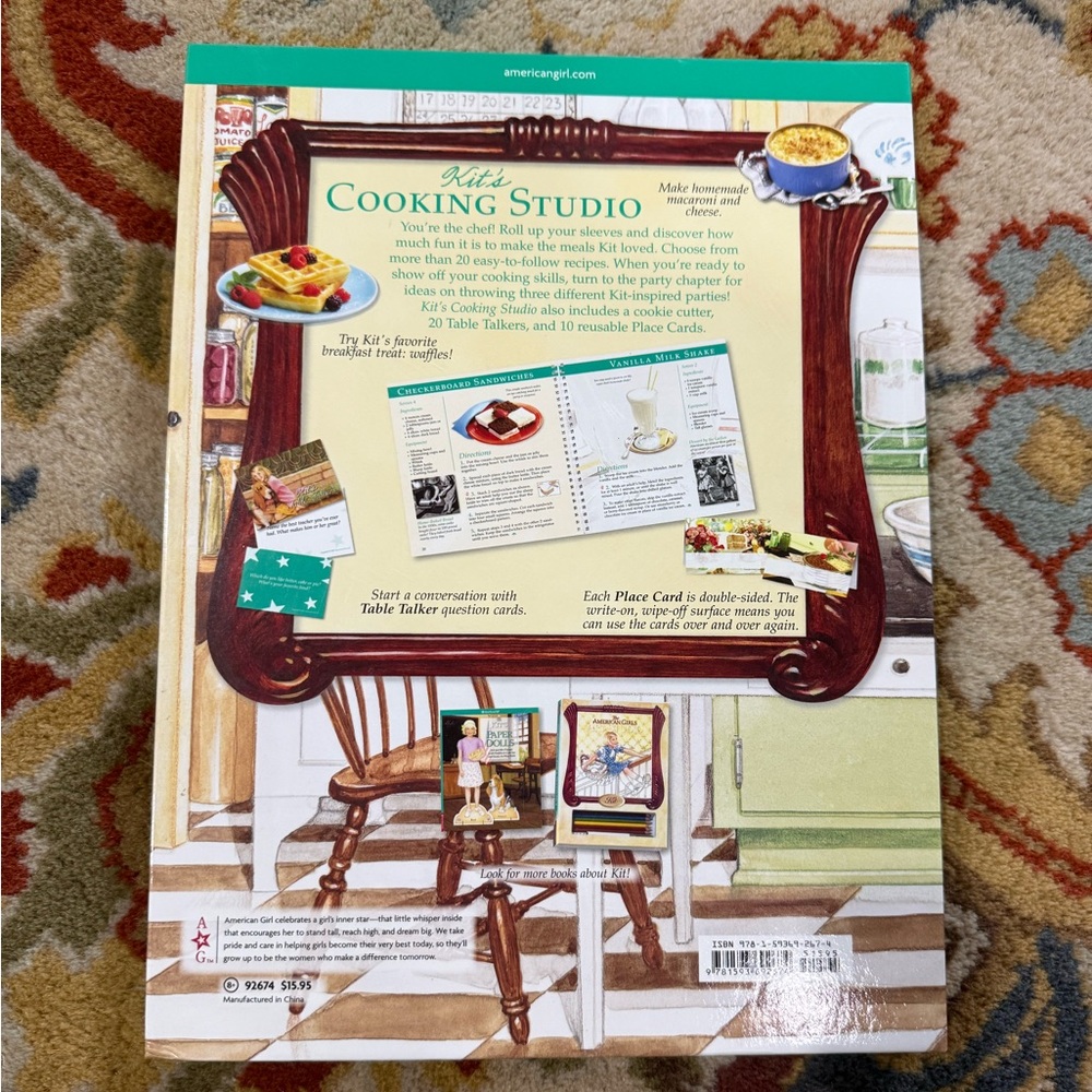 American Girl Kit’s Cooking Studio book - Picture 2 of 5